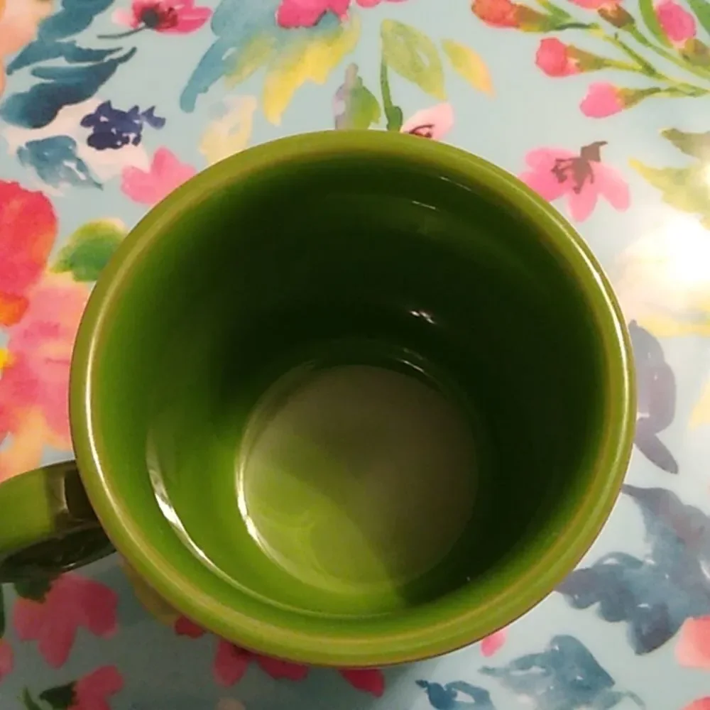 Green Fiesta latte Coffee Cup